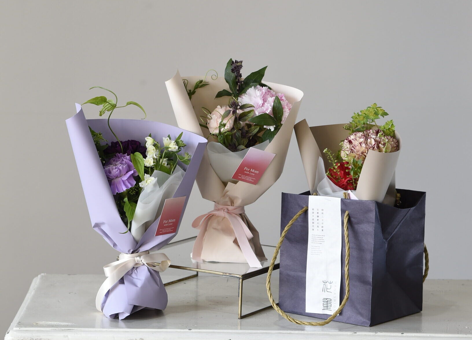 母の日のフラワーギフト画像